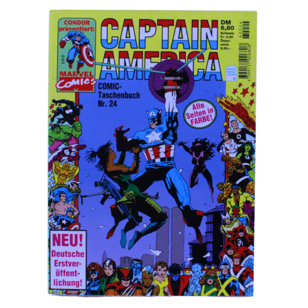 Captain America Taschenbuch 24 Condor 1996 | Hoppla-Stuff
